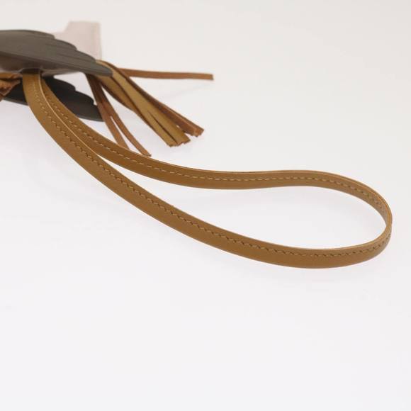 HERMES Rodeo PM Charm Leather Brown Pink Auth 65249SA - Picture 6 of 13